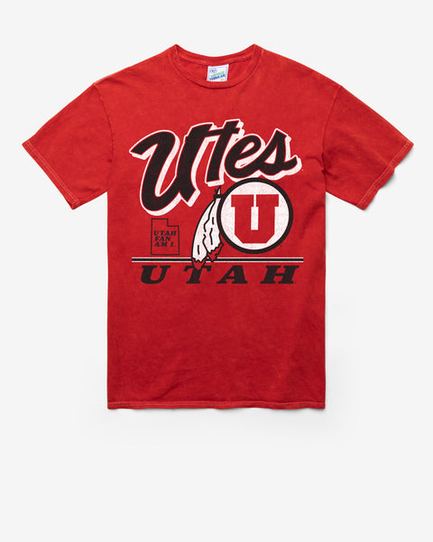 UTAH UTES FLY BY VINTAGE '47 TUBULAR TEE