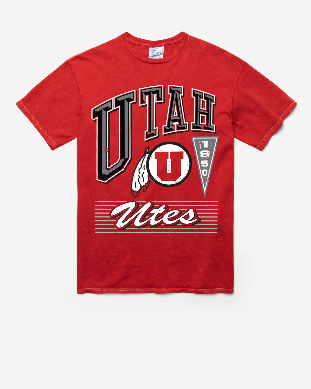 UTAH UTES LOCKER VINTAGE '47 TUBULAR TEE