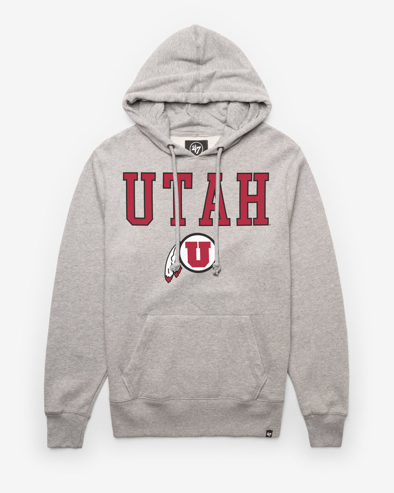 UTAH UTES STRAIGHT BLOCK '47 HEADLINE HOOD