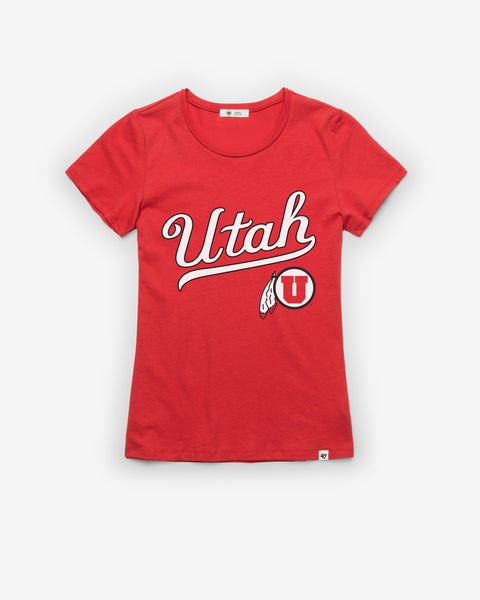 UTAH UTES TAIL SWEEP '47 FRANKIE TEE WOMENS