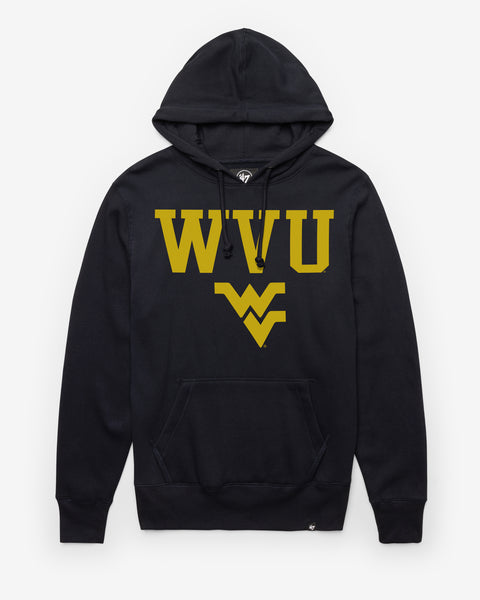 WEST VIRGINIA MOUNTAINEERS STRAIGHT BLOCK '47 HEADLINE HOOD