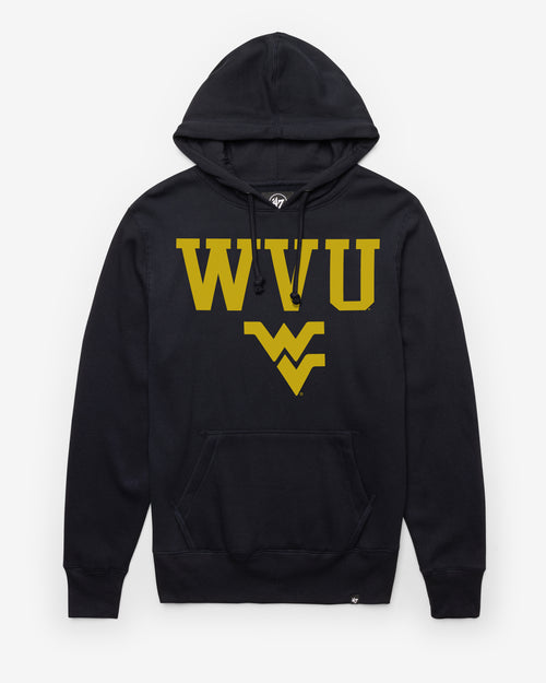 WEST VIRGINIA MOUNTAINEERS STRAIGHT BLOCK '47 HEADLINE HOOD