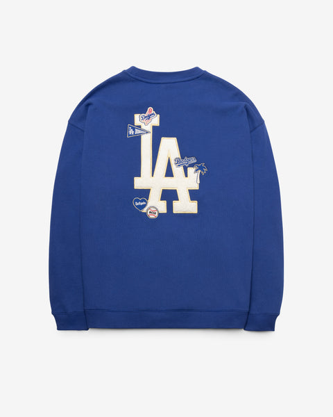 LOS ANGELES DODGERS STONEY CLOVER LANE X '47 OVERSIZED CREW WOMEN