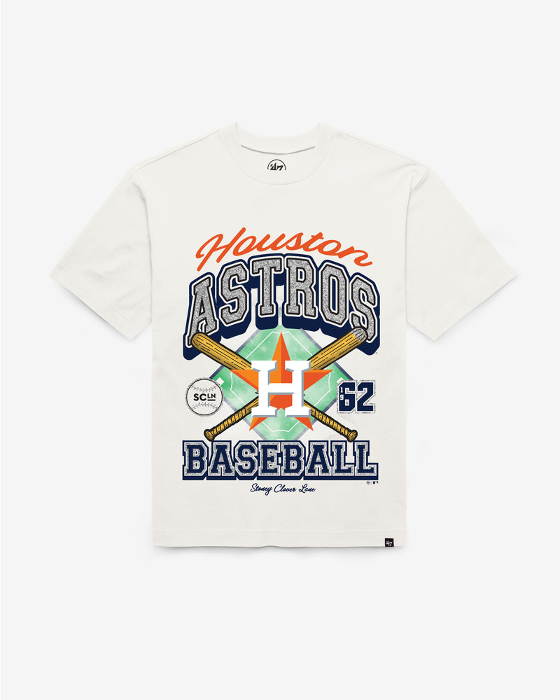 HOUSTON ASTROS STONEY CLOVER LANE X '47 FOUNDATION TEE WOMENS