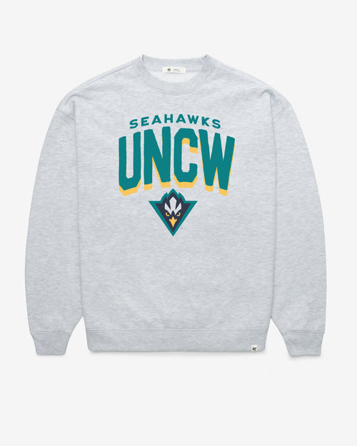 NORTH CAROLINA AT WILMINGTON CAMPUS ARCH CLOUD '47 OVERSIZED CREW WOMENS