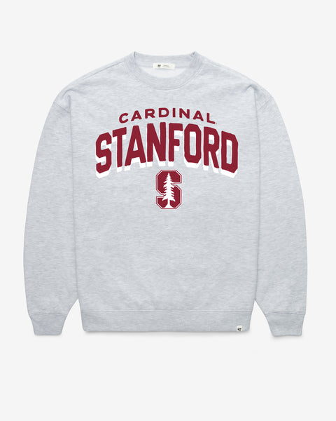 STANFORD CARDINAL CAMPUS ARCH CLOUD '47 OVERSIZED CREW WOMENS