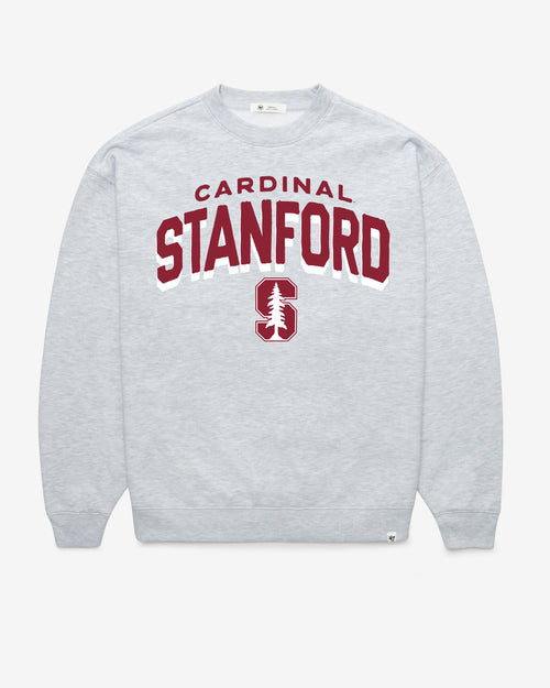 STANFORD CARDINAL CAMPUS ARCH CLOUD '47 OVERSIZED CREW WOMENS