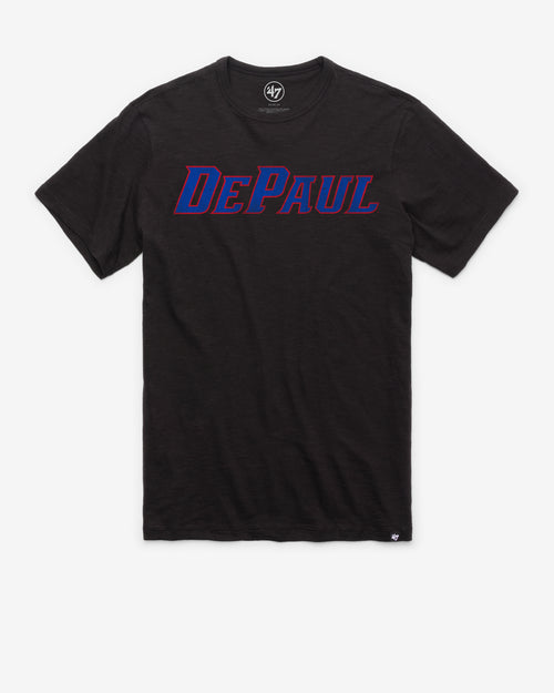 DEPAUL BLUE DEMONS GRIT WORDMARK '47 SCRUM TEE