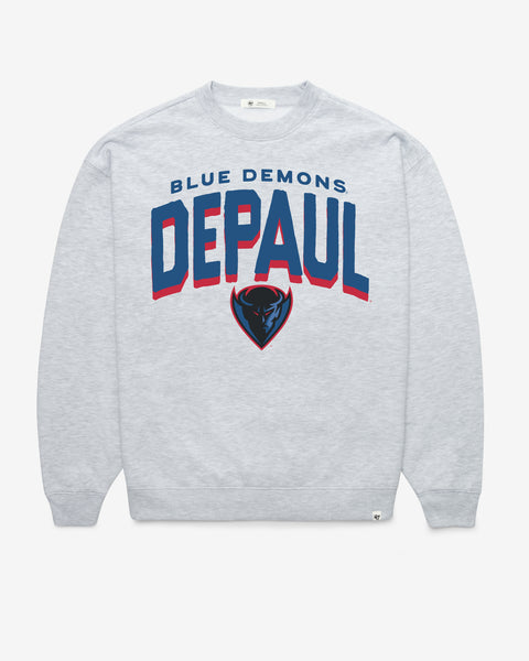 DEPAUL BLUE DEMONS CAMPUS ARCH '47 CLOUD OVERSIZED CREW WOMENS
