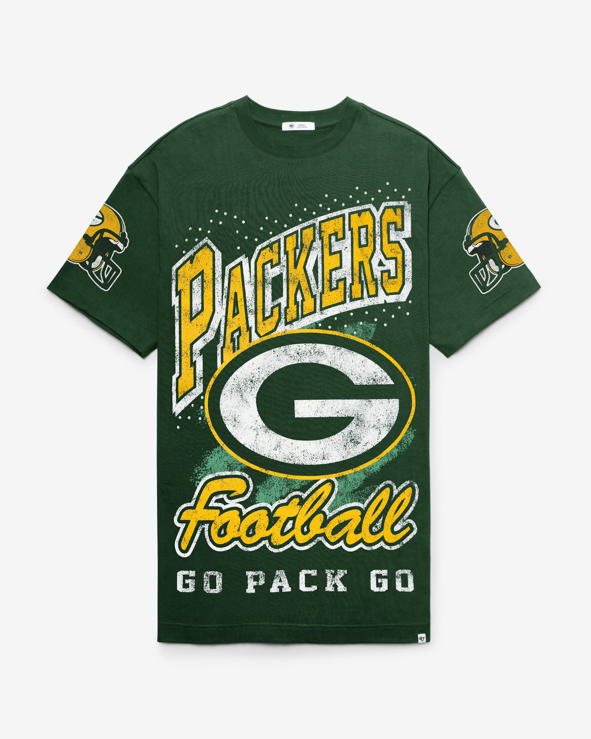 GREEN BAY PACKERS GEMSTONE SWASH '47 WOMEN'S T-SHIRT DRESS
