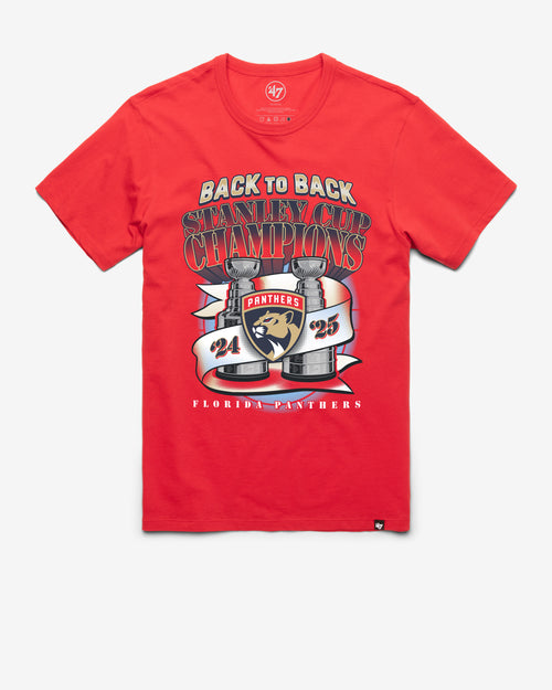 FLORIDA PANTHERS STANLEY CUP CHAMPS '47 FRANKLIN TEE