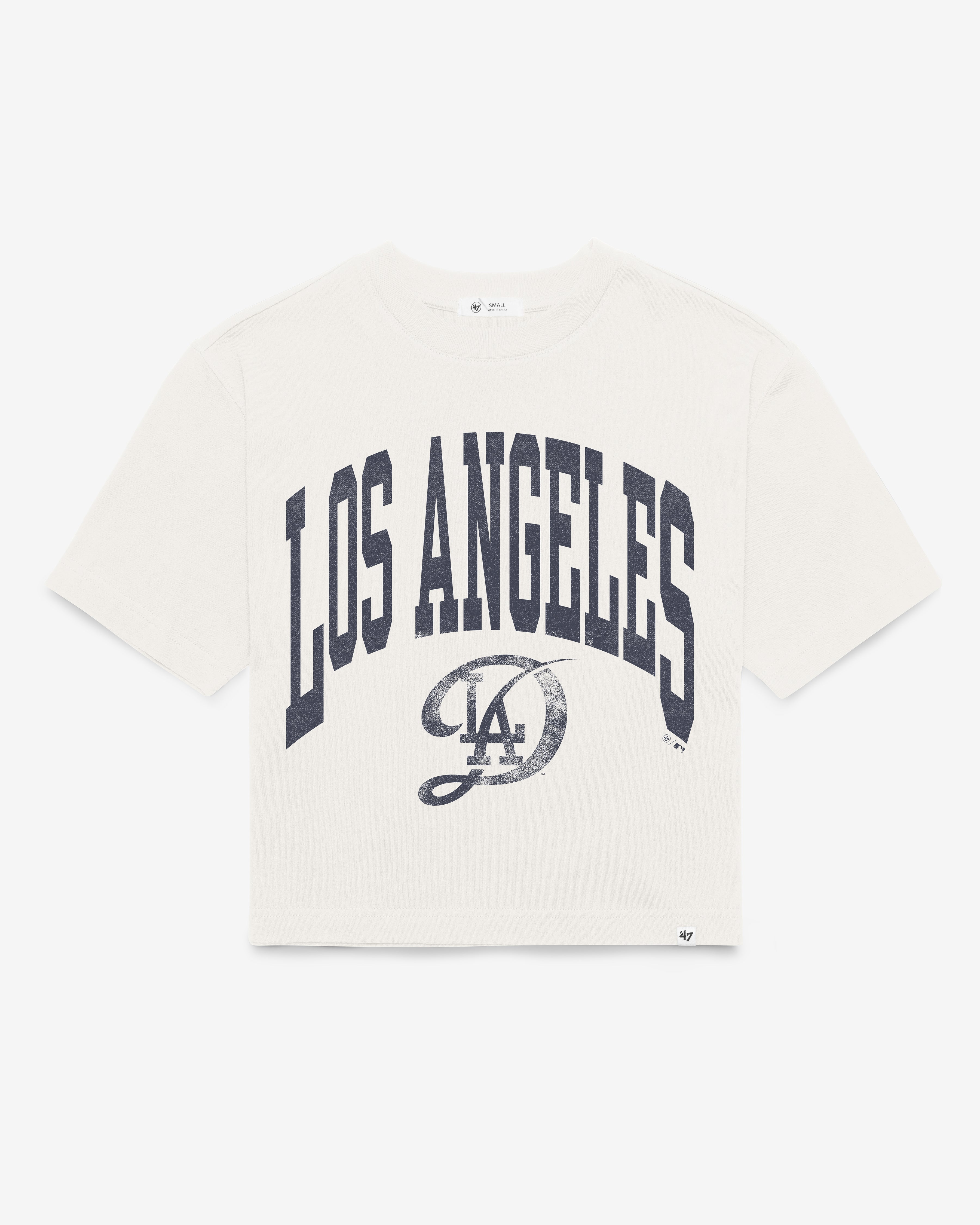 LOS ANGELES DODGERS CITY CONNECT SHALE '47 REED CITY TEE WOMENS