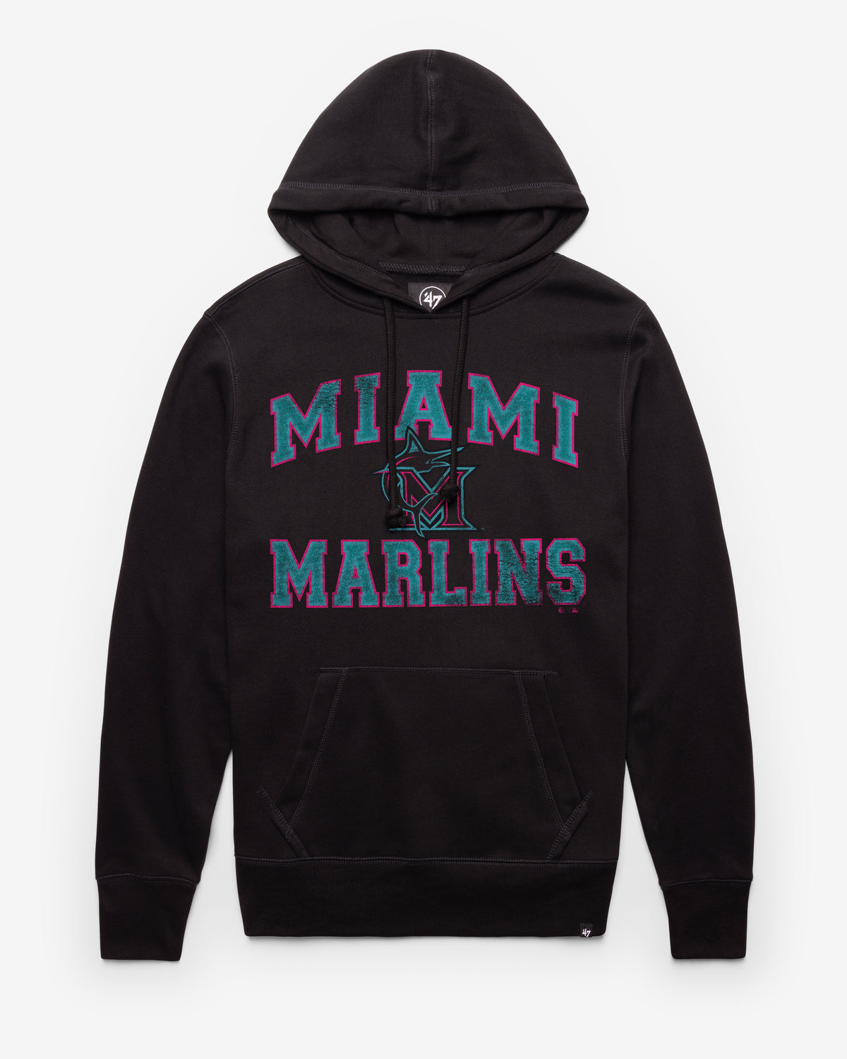 MIAMI MARLINS CITY CONNECT UNION ARCH '47 HEADLINE HOOD