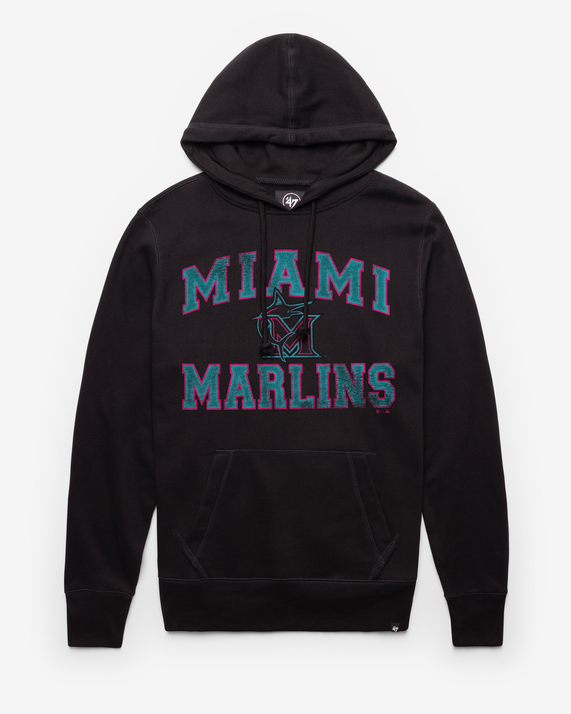 MIAMI MARLINS CITY CONNECT UNION ARCH '47 HEADLINE HOOD