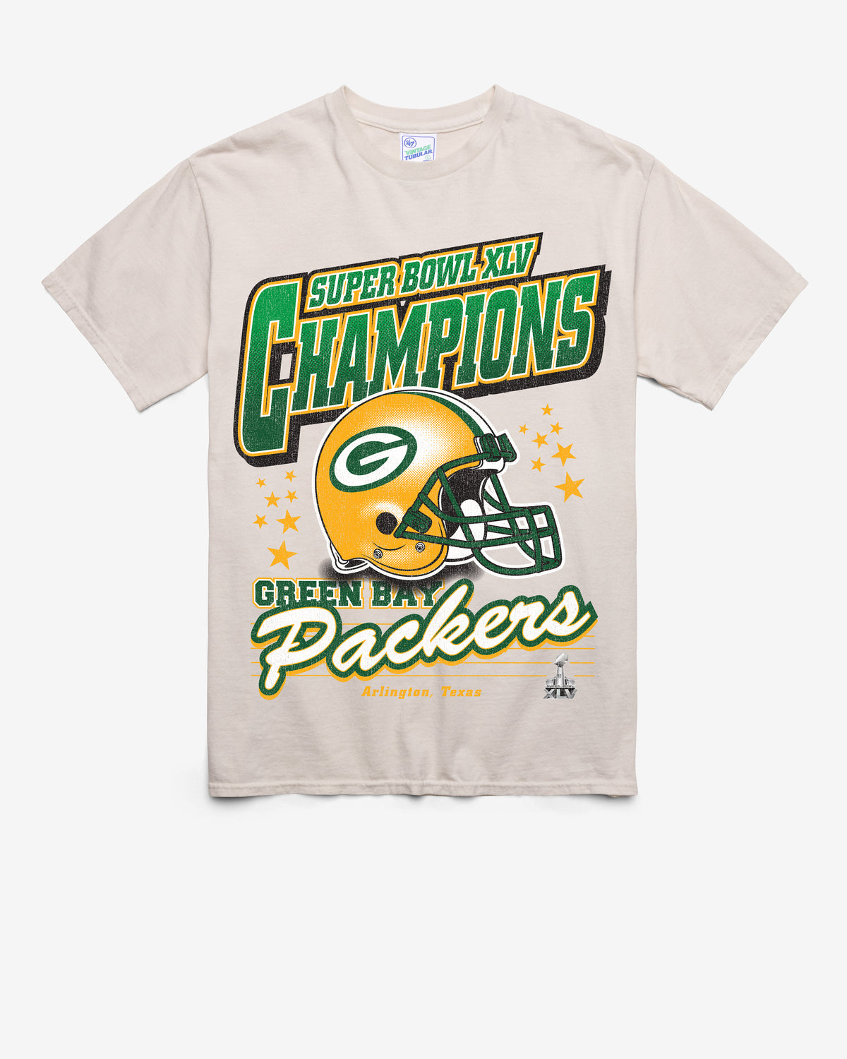 GREEN BAY PACKERS GRIDIRON LOCKER VINTAGE '47 TUBULAR TEE