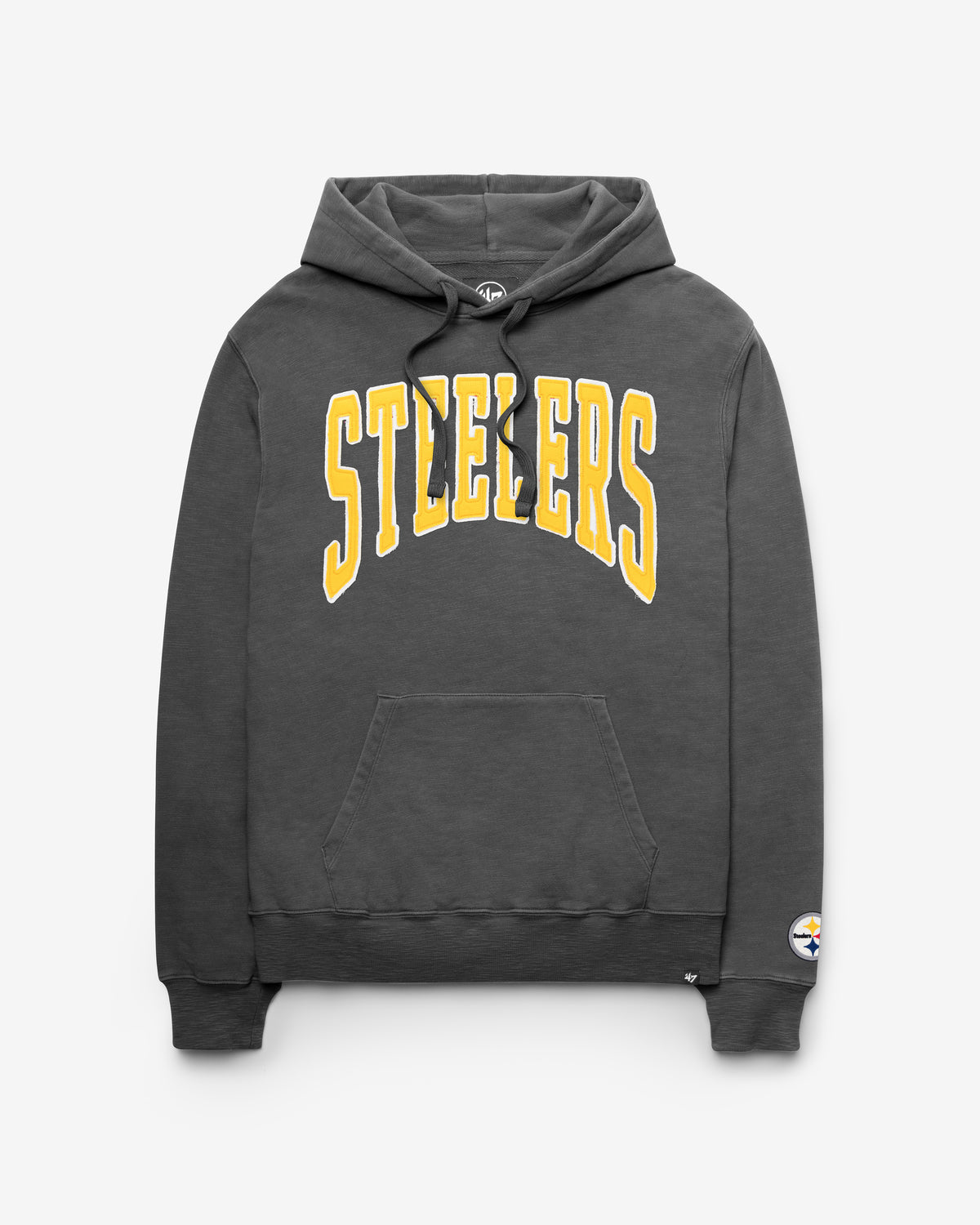 PITTSBURGH STEELERS GROTON WELL WORN '47 FRENCH TERRY HOOD