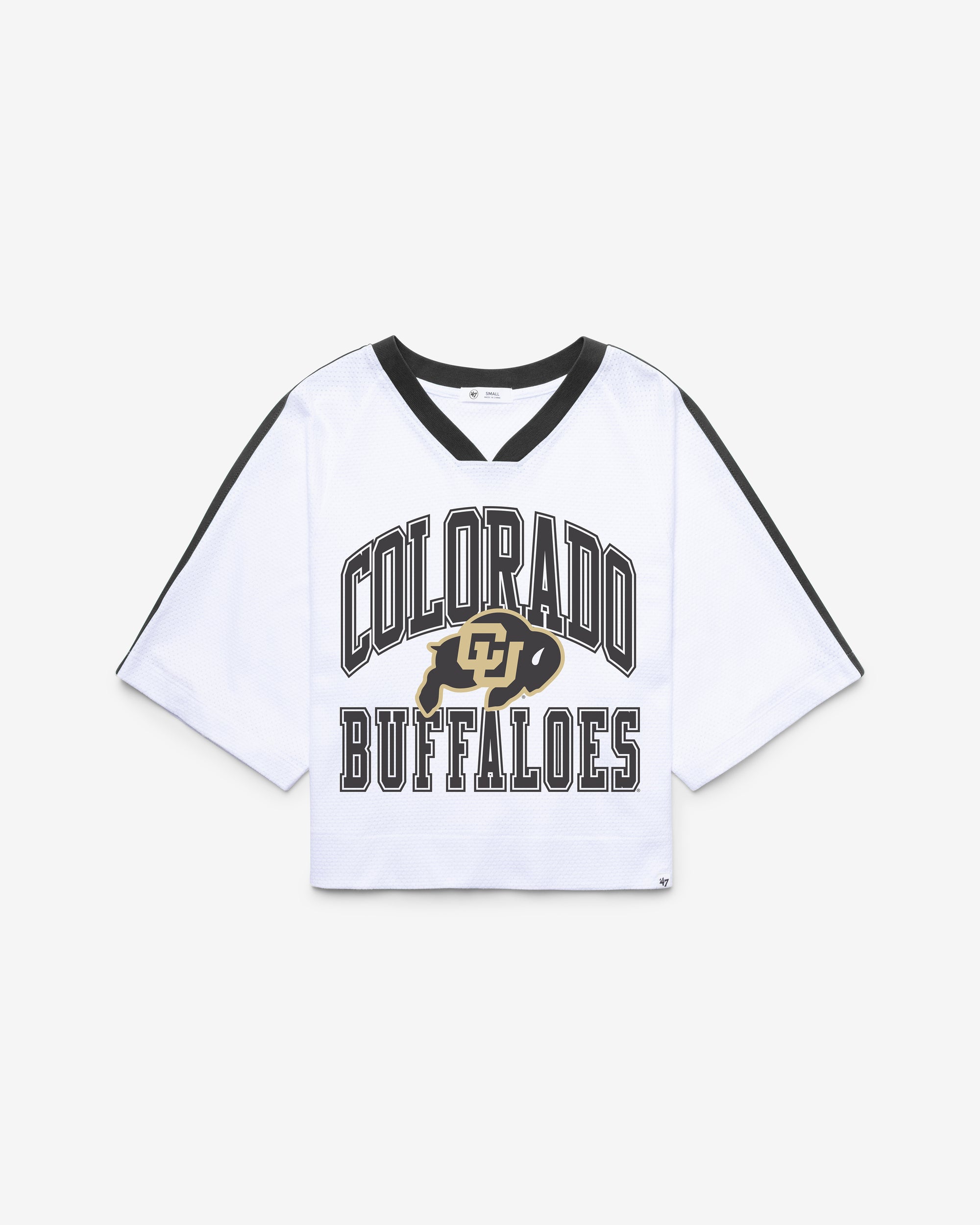 COLORADO BUFFALOES BIG OVERARCH '47 WOMEN'S DROP NEEDLE RAGLAN JERSEY