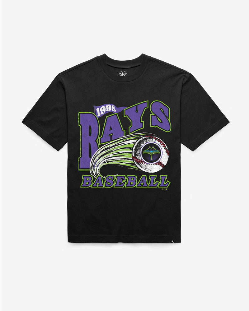 TAMPA BAY RAYS CITY CONNECT GAME WORN CURVE '47 FOUNDATION TEE