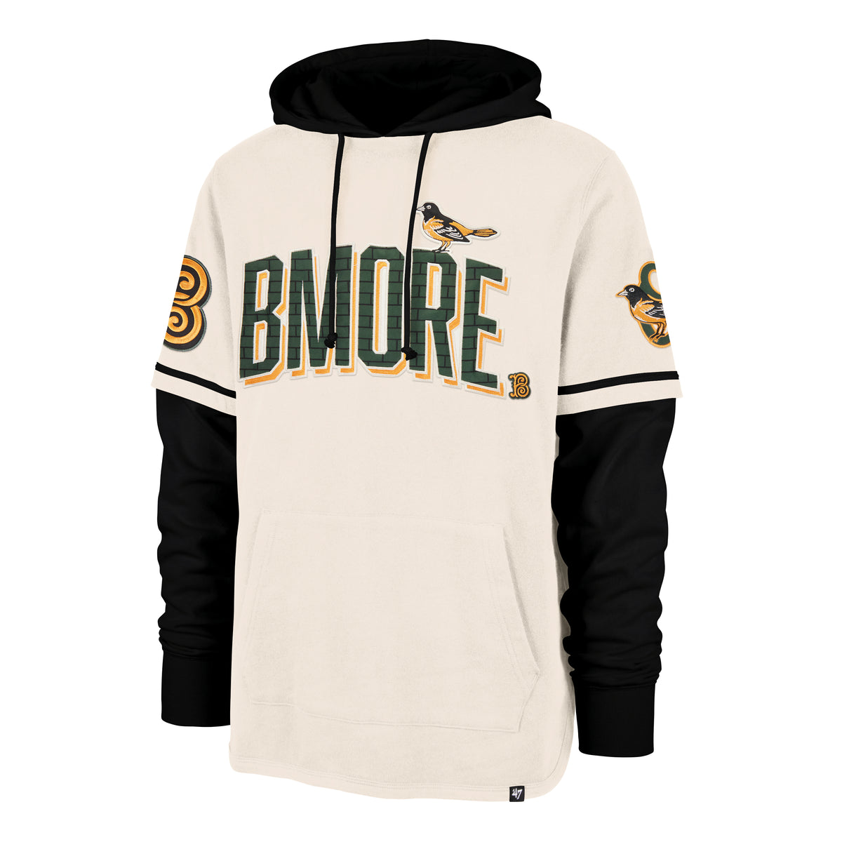 BALTIMORE ORIOLES CITY CONNECT TRIFECTA '47 SHORTSTOP HOOD