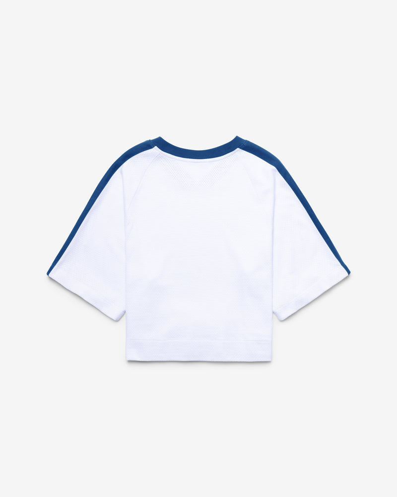 BUFFALO BILLS BIG OVERARCH '47 WOMEN'S DROP NEEDLE RAGLAN JERSEY