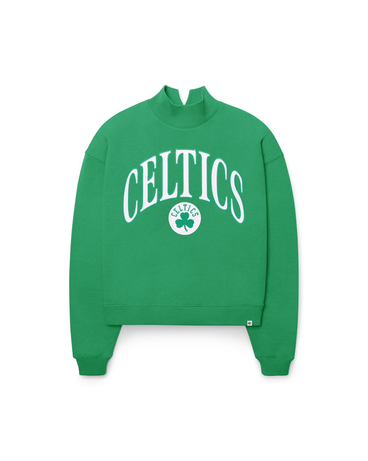 BOSTON CELTICS VANTAGE '47 WOMEN'S MOCK NECK PULLOVER