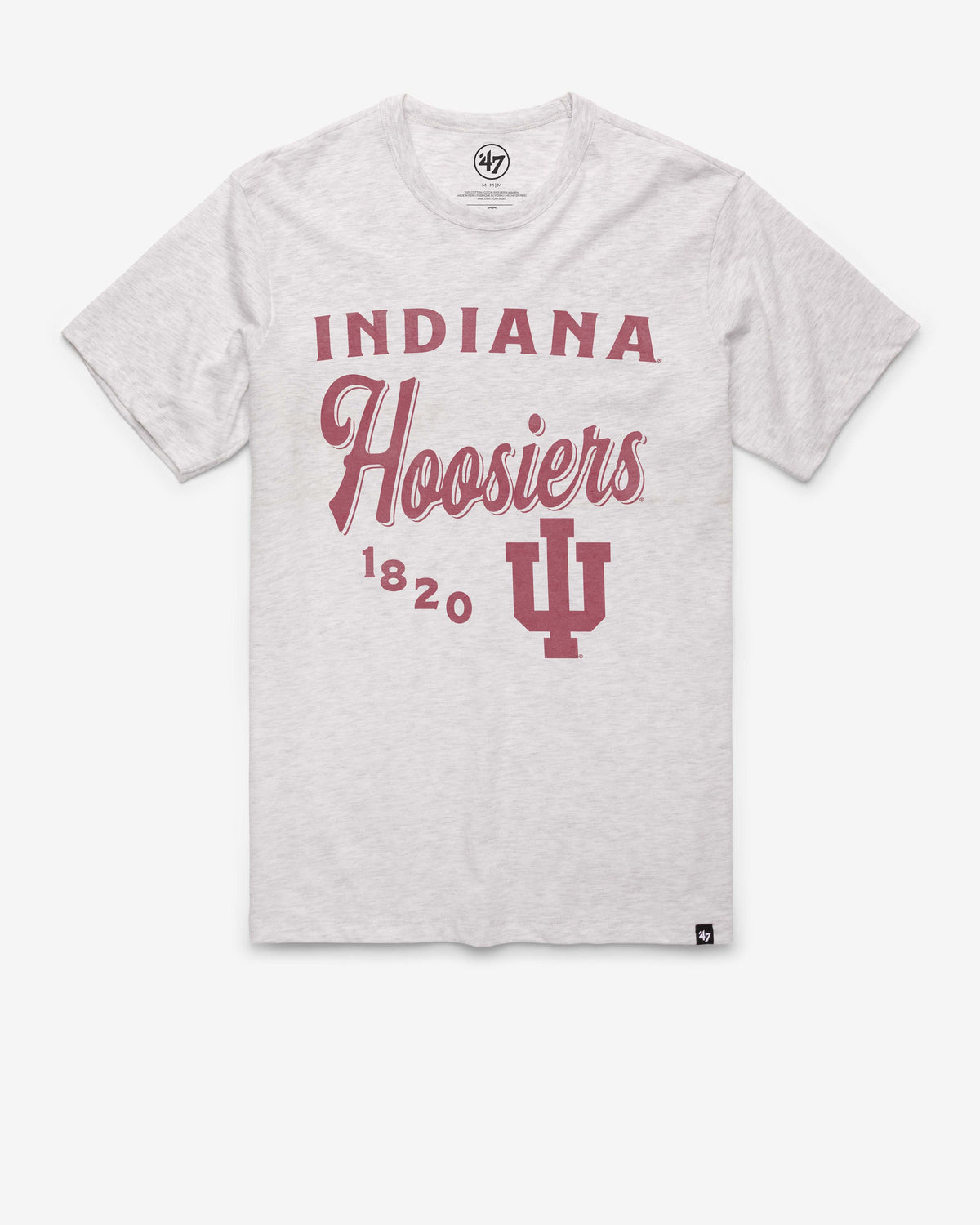 INDIANA HOOSIERS VINTAGE DIAG SCRIPT FRANKLIN TEE MEN