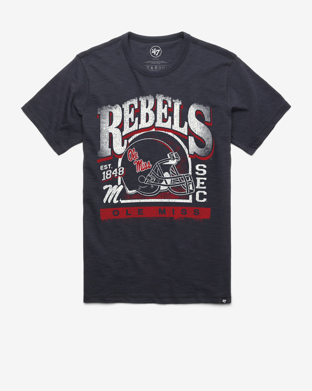 MISSISSIPPI REBELS SEC REGIONAL '47 SCRUM TEE