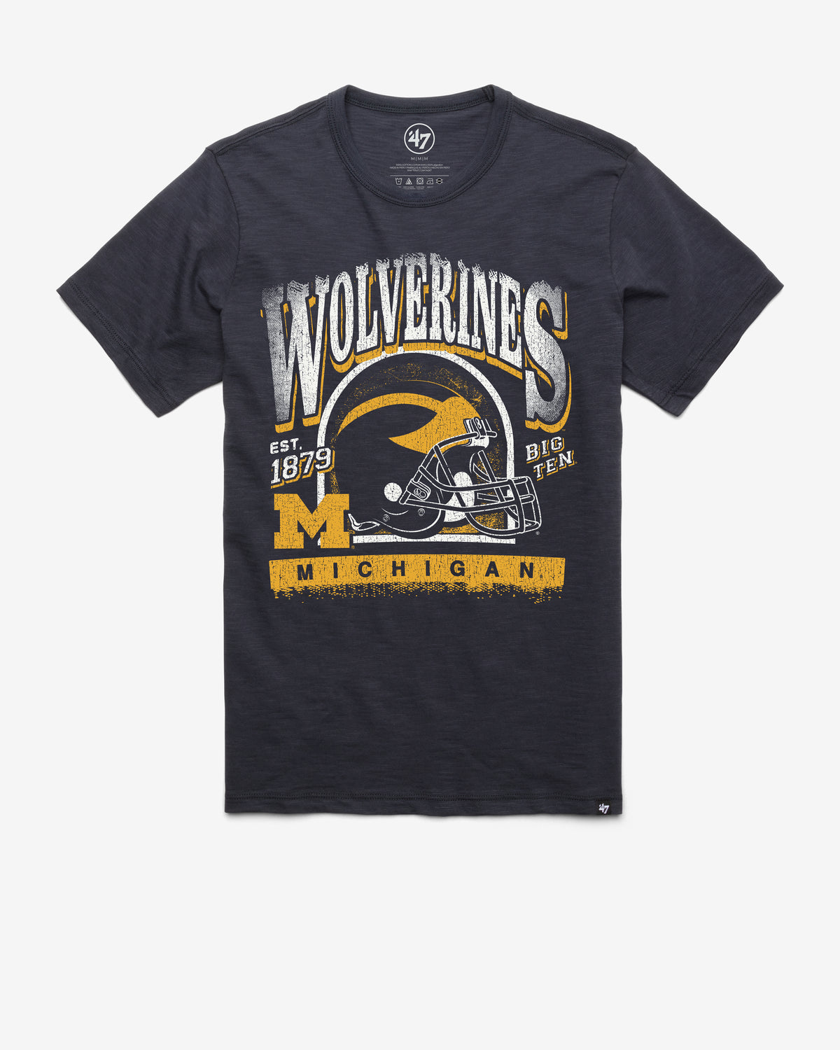 MICHIGAN WOLVERINES BIG10 REGIONAL '47 SCRUM TEE