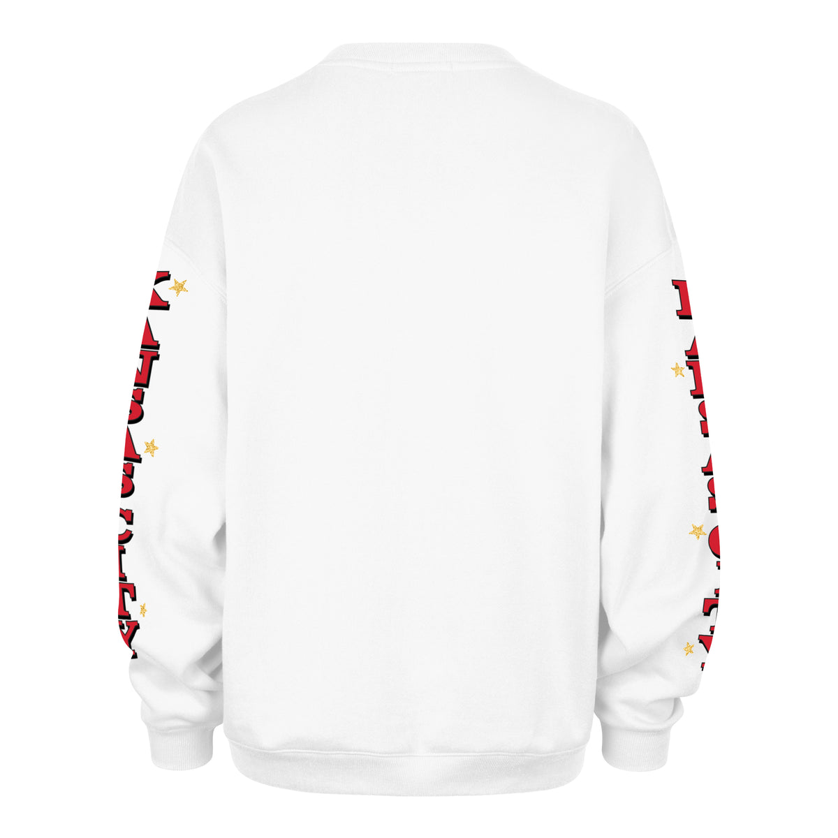 KANSAS CITY CHIEFS THUNDEROUS '47 WOMEN'S OVERSIZED CREW