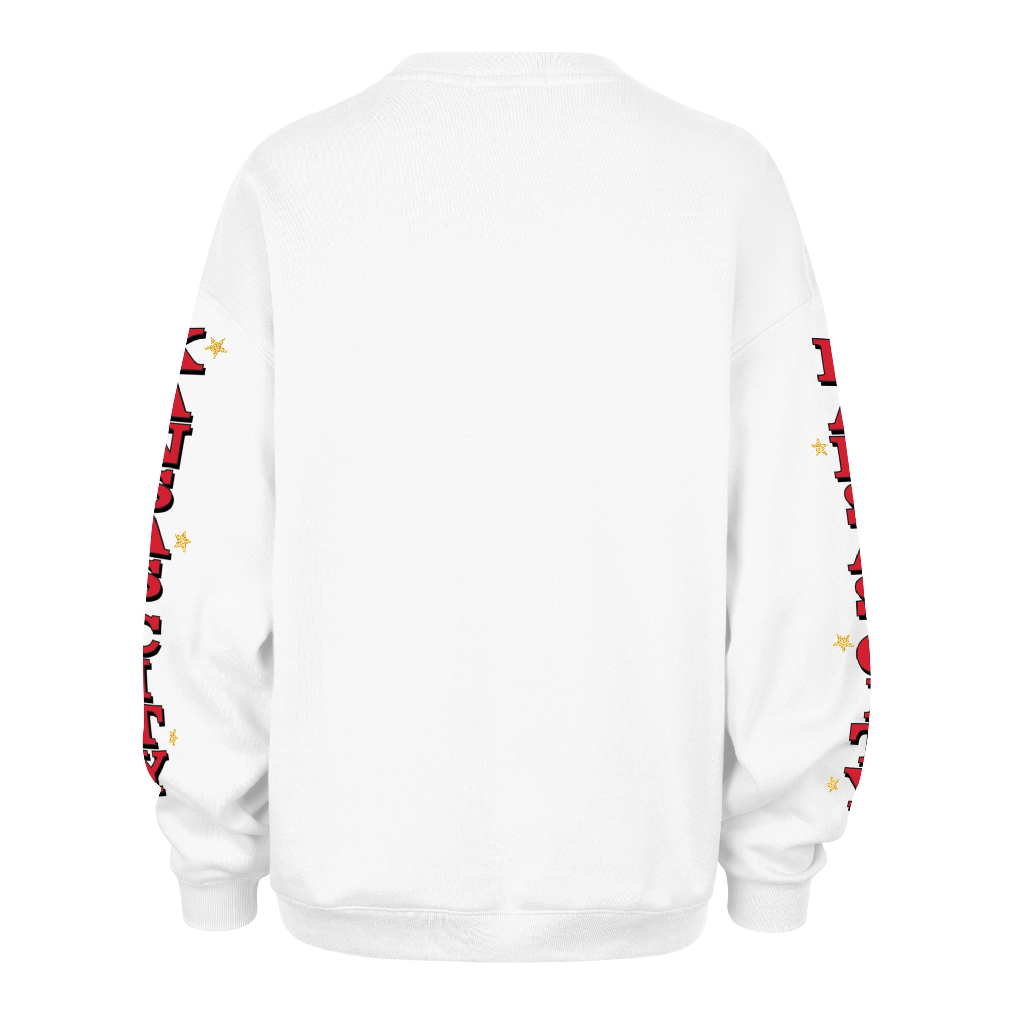 KANSAS CITY CHIEFS THUNDEROUS '47 WOMEN'S OVERSIZED CREW