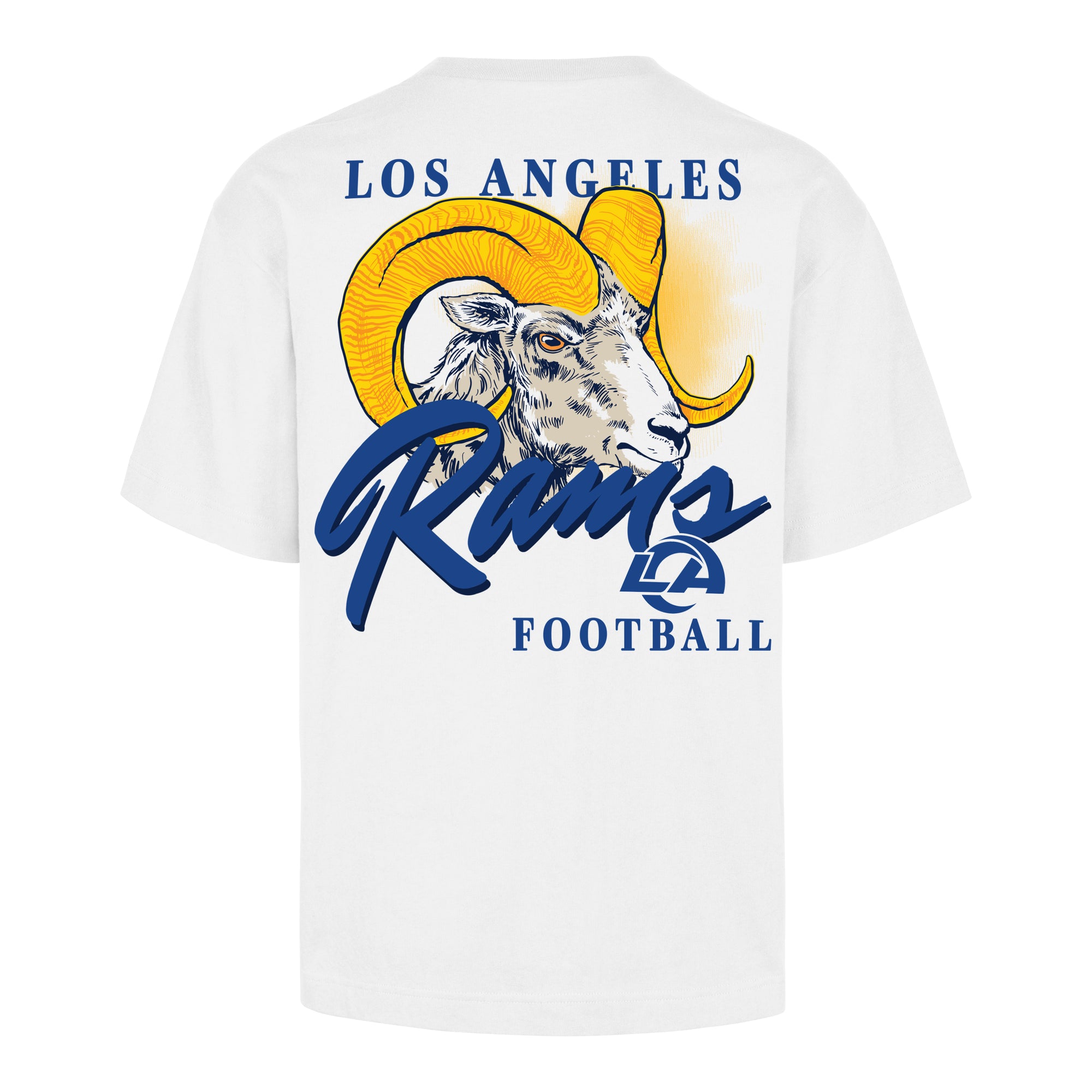 LOS ANGELES RAMS BACKER SCRIPT ILLUSTRATED '47 FOUNDATION TEE