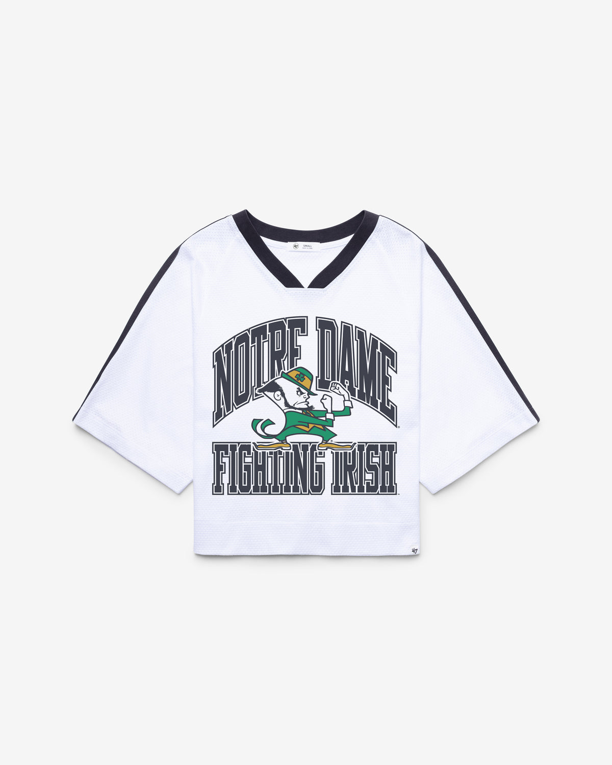 NOTRE DAME FIGHTING IRISH BIG OVERARCH '47 WOMEN'S DROP NEEDLE RAGLAN JERSEY