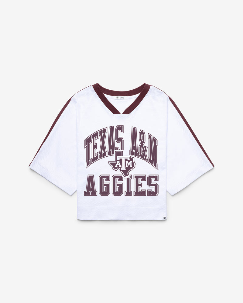 TEXAS A&M AGGIES BIG OVERARCH '47 WOMEN'S DROP NEEDLE RAGLAN JERSEY