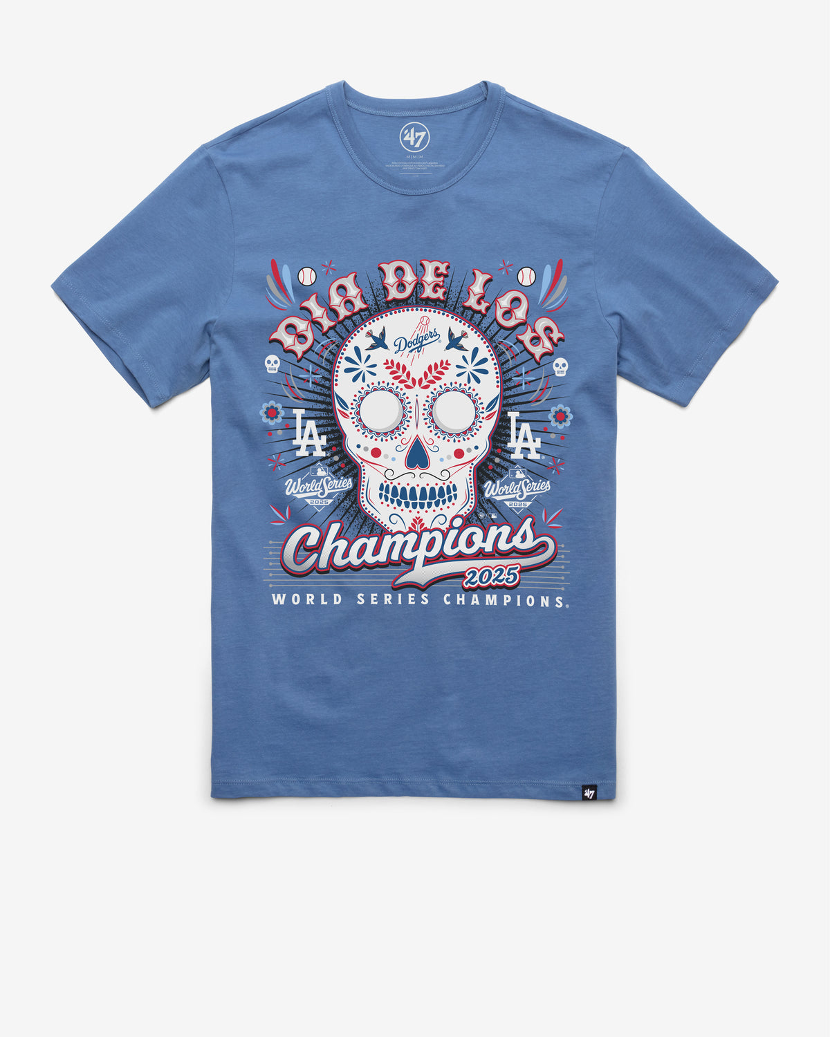 LOS ANGELES DODGERS 2025 WORLD SERIES CHAMPIONS '47 FRANKLIN TEE