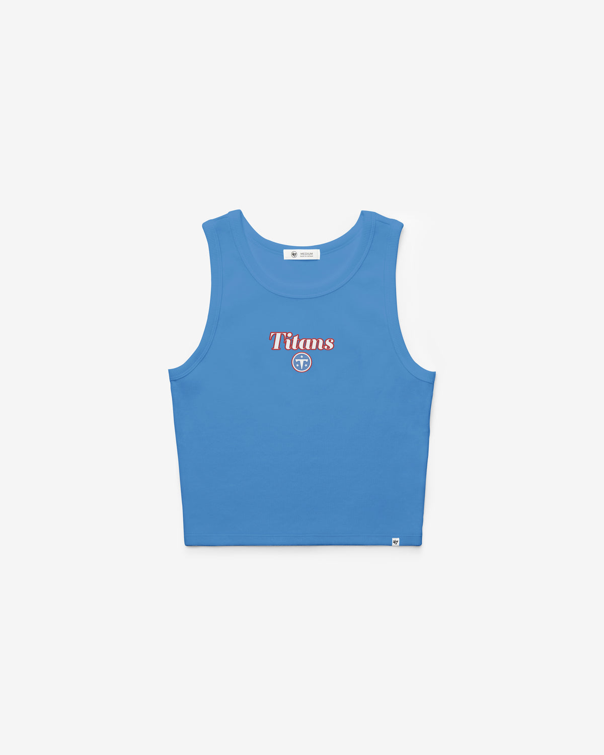 Tennessee Titans Straight Cut '47 Baby Rib Tank Womens