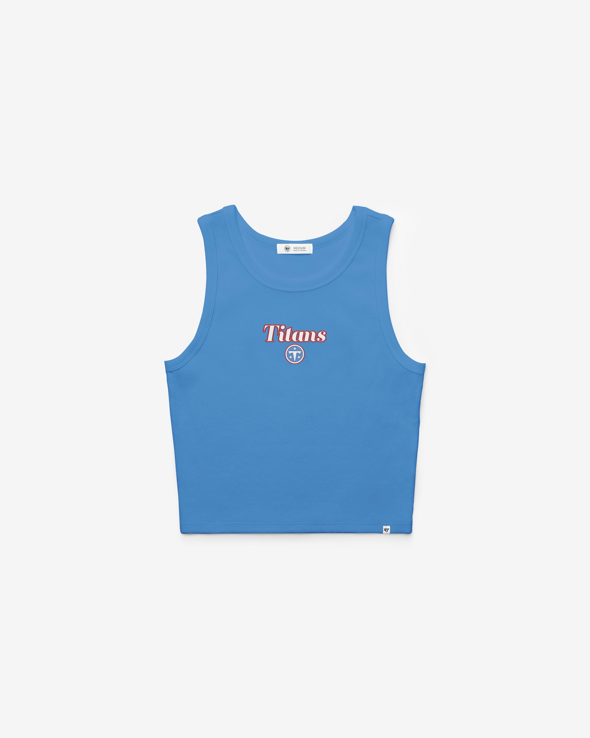 Tennessee Titans Straight Cut '47 Baby Rib Tank Womens