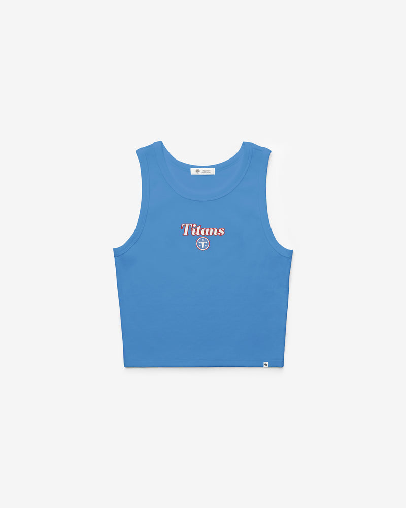 Tennessee Titans Straight Cut '47 Baby Rib Tank Womens