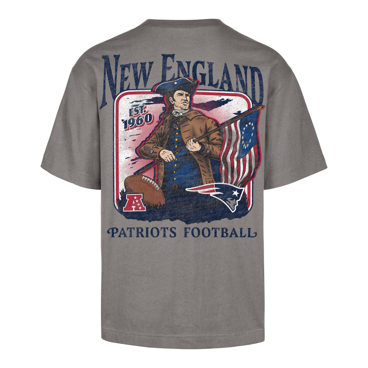 NEW ENGLAND PATRIOTS REGIONAL BACKER '47 FOUNDATION TEE