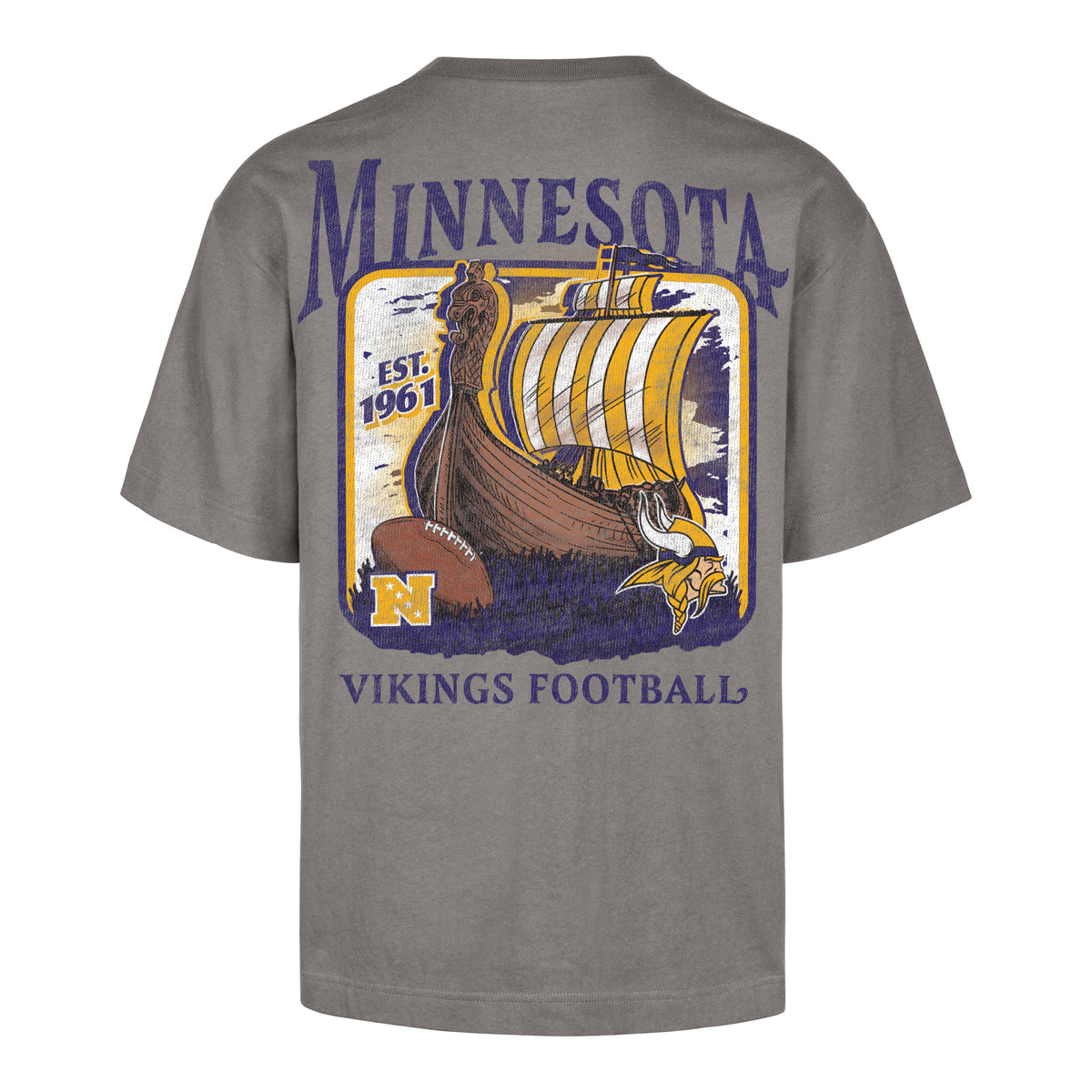 MINNESOTA VIKINGS REGIONAL BACKER '47 FOUNDATION TEE