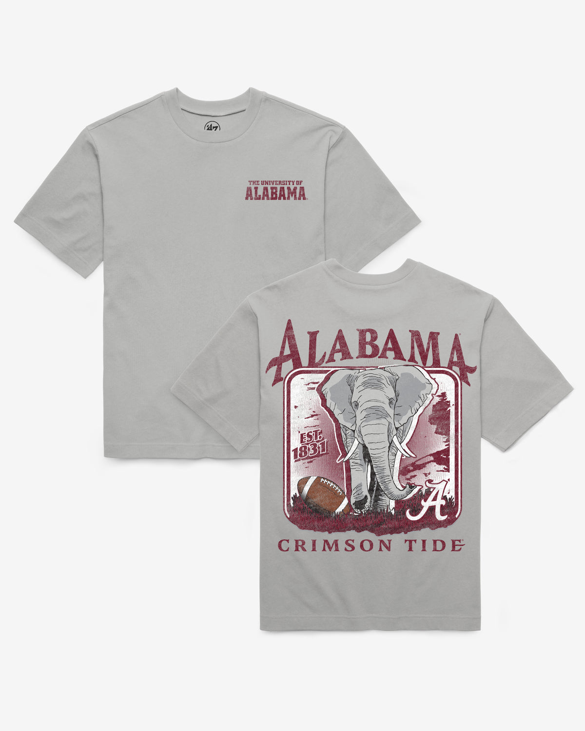 ALABAMA CRIMSON TIDE REGIONAL BACKER '47 FOUNDATION TEE