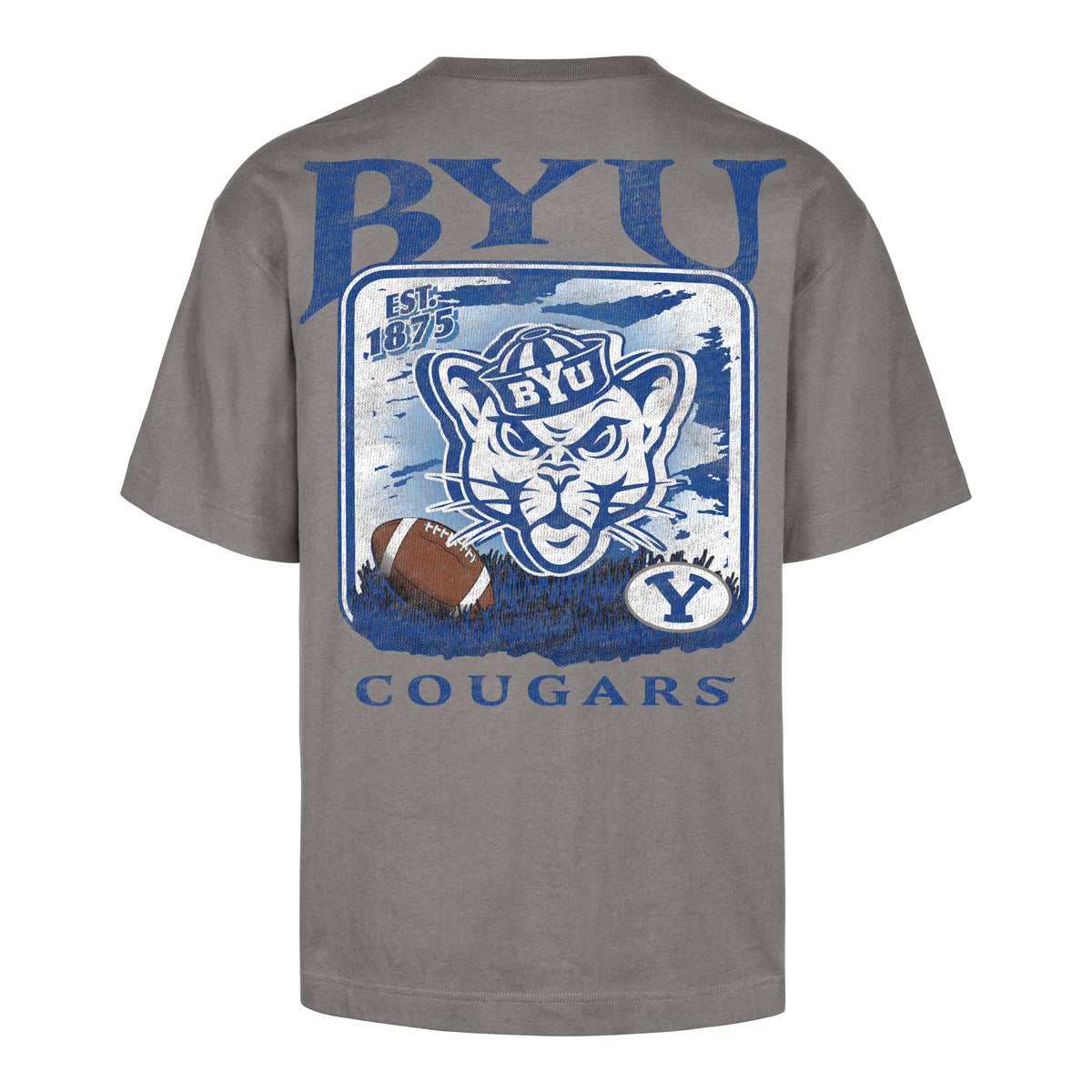 BRIGHAM YOUNG COUGARS REGIONAL BACKER '47 FOUNDATION TEE
