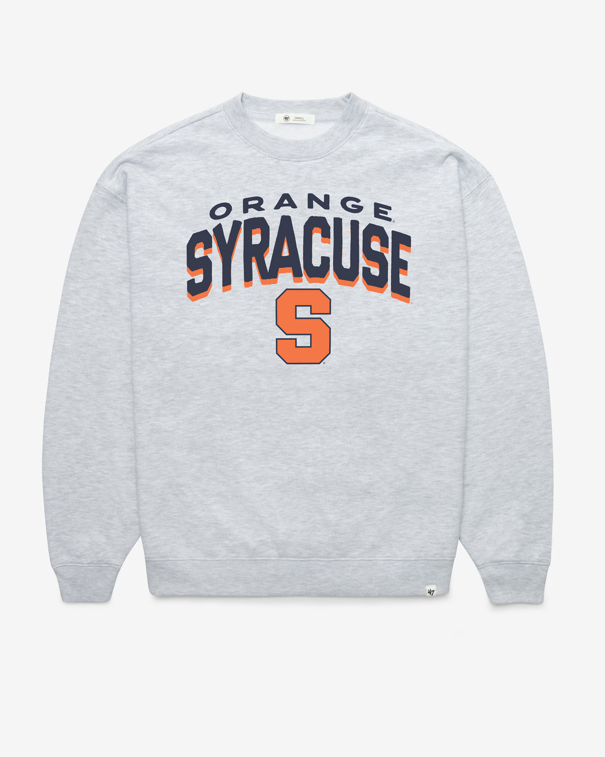 SYRACUSE ORANGE CAMPUS ARCH CLOUD '47 OVERSIZED CREW WOMEN