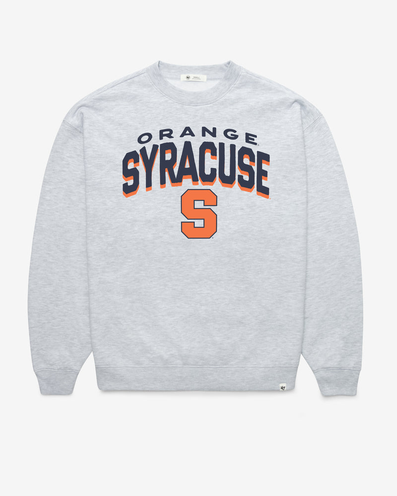 SYRACUSE ORANGE CAMPUS ARCH CLOUD '47 OVERSIZED CREW WOMEN