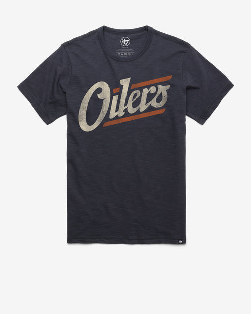 EDMONTON OILERS GRIT WORDMARK '47 SCRUM TEE