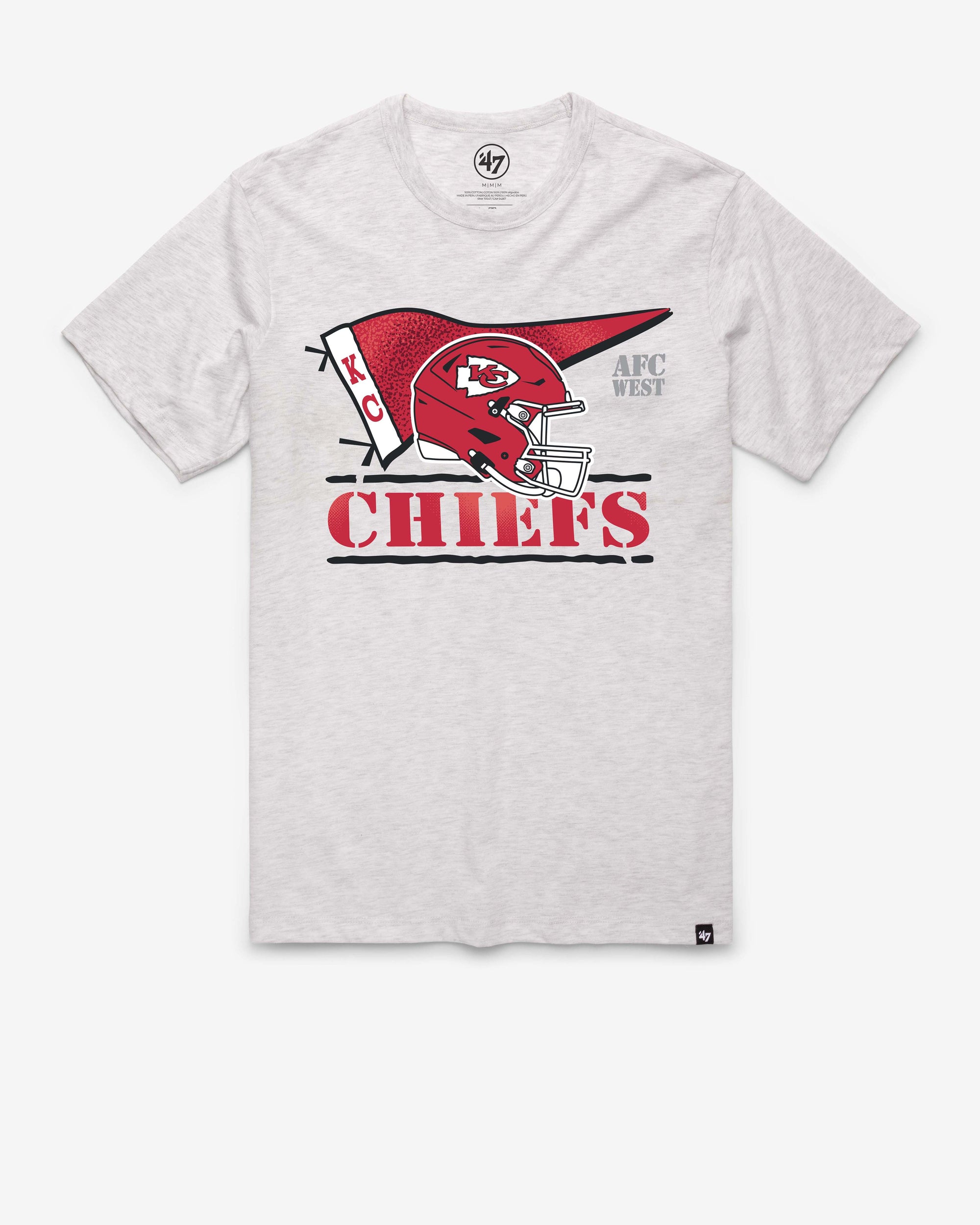 KANSAS CITY CHIEFS MOTION FIELD '47 FRANKLIN TEE