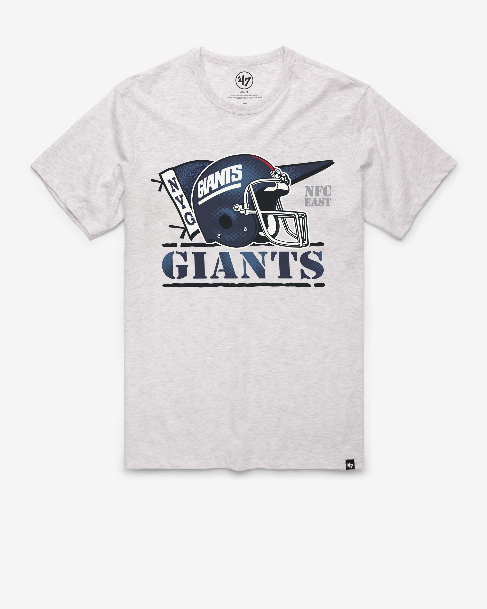 NEW YORK GIANTS HISTORIC MOTION FIELD '47 FRANKLIN TEE