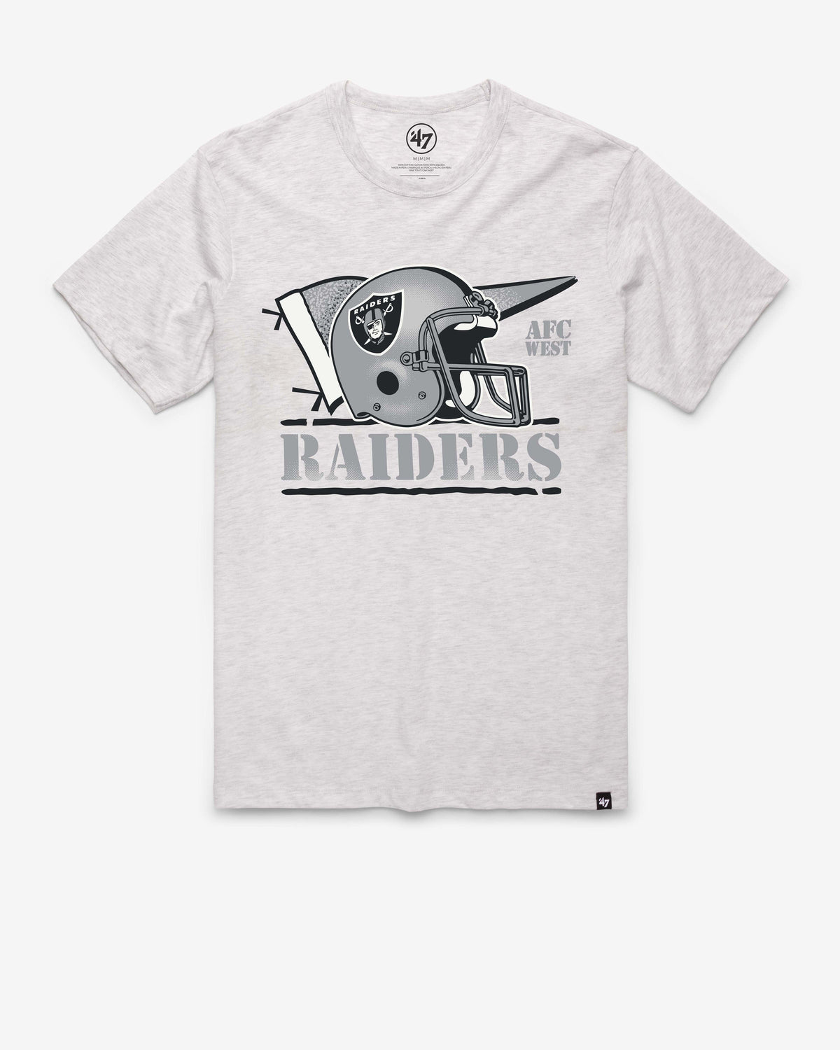 LAS VEGAS RAIDERS HISTORIC MOTION FIELD '47 FRANKLIN TEE
