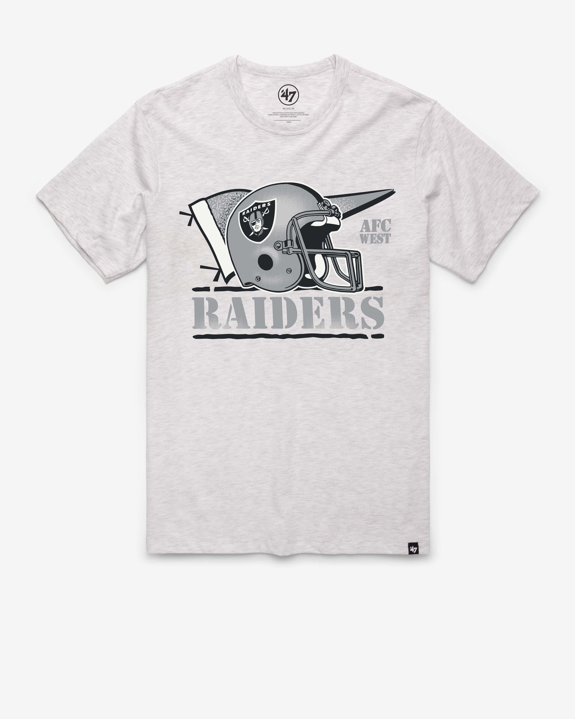 LAS VEGAS RAIDERS HISTORIC MOTION FIELD '47 FRANKLIN TEE