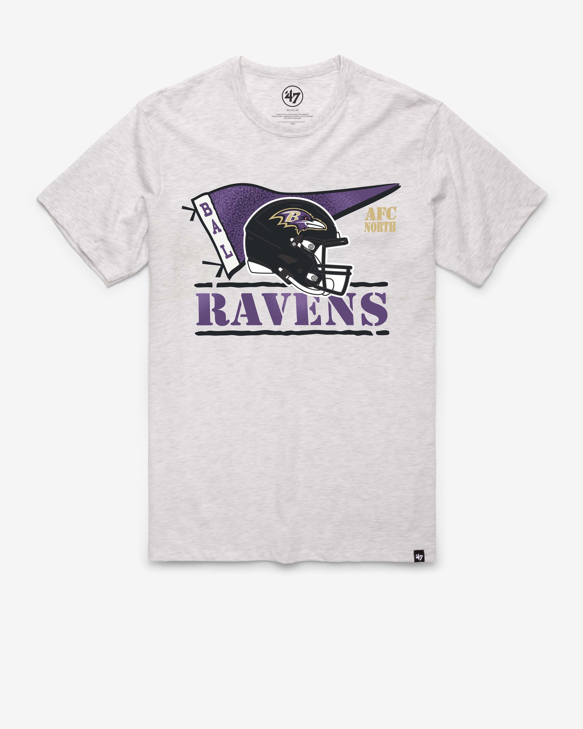 BALTIMORE RAVENS MOTION FIELD '47 FRANKLIN TEE