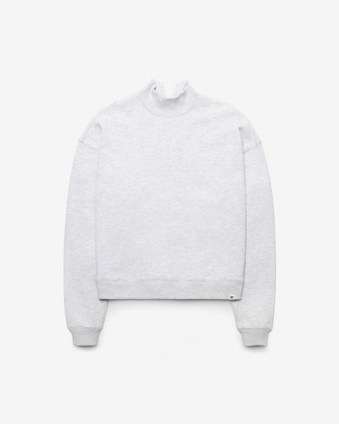 '47 BLANK MOCK NECK PULLOVER WOMENS